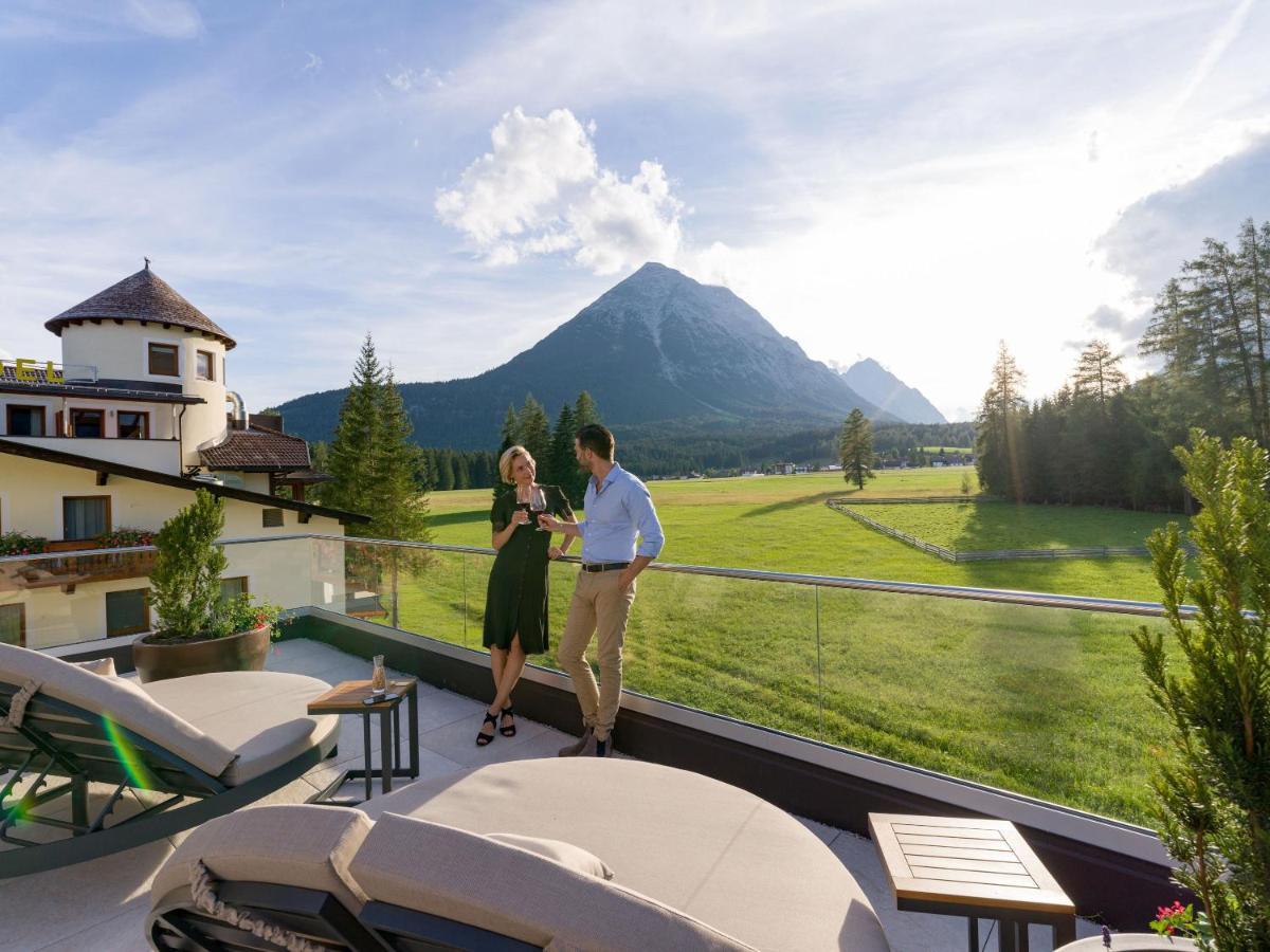 Alpenhotel Karwendel -Adults Only- Leutasch Exterior foto