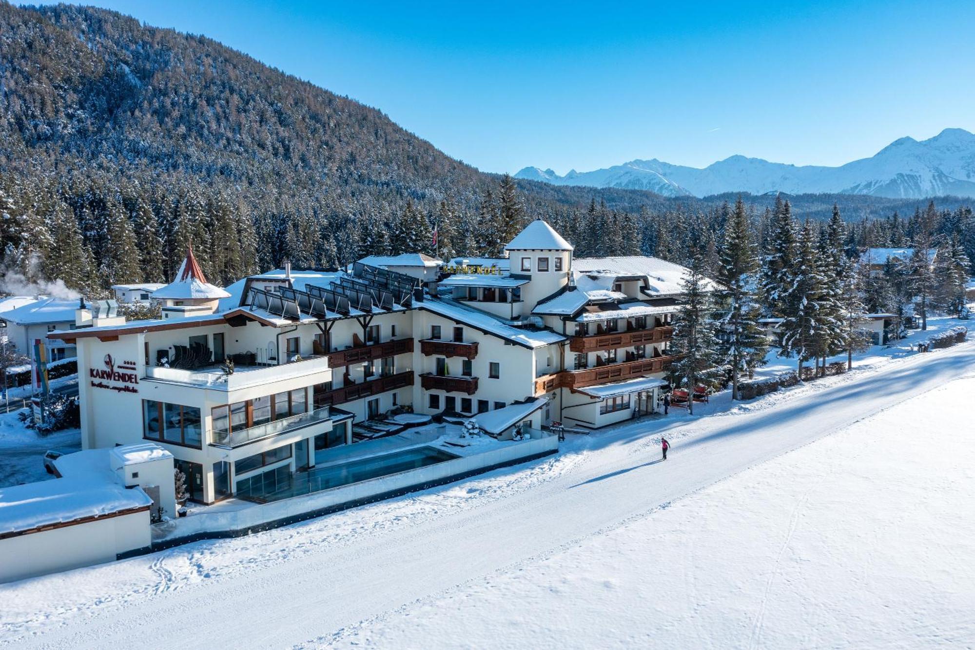 Alpenhotel Karwendel -Adults Only- Leutasch Exterior foto