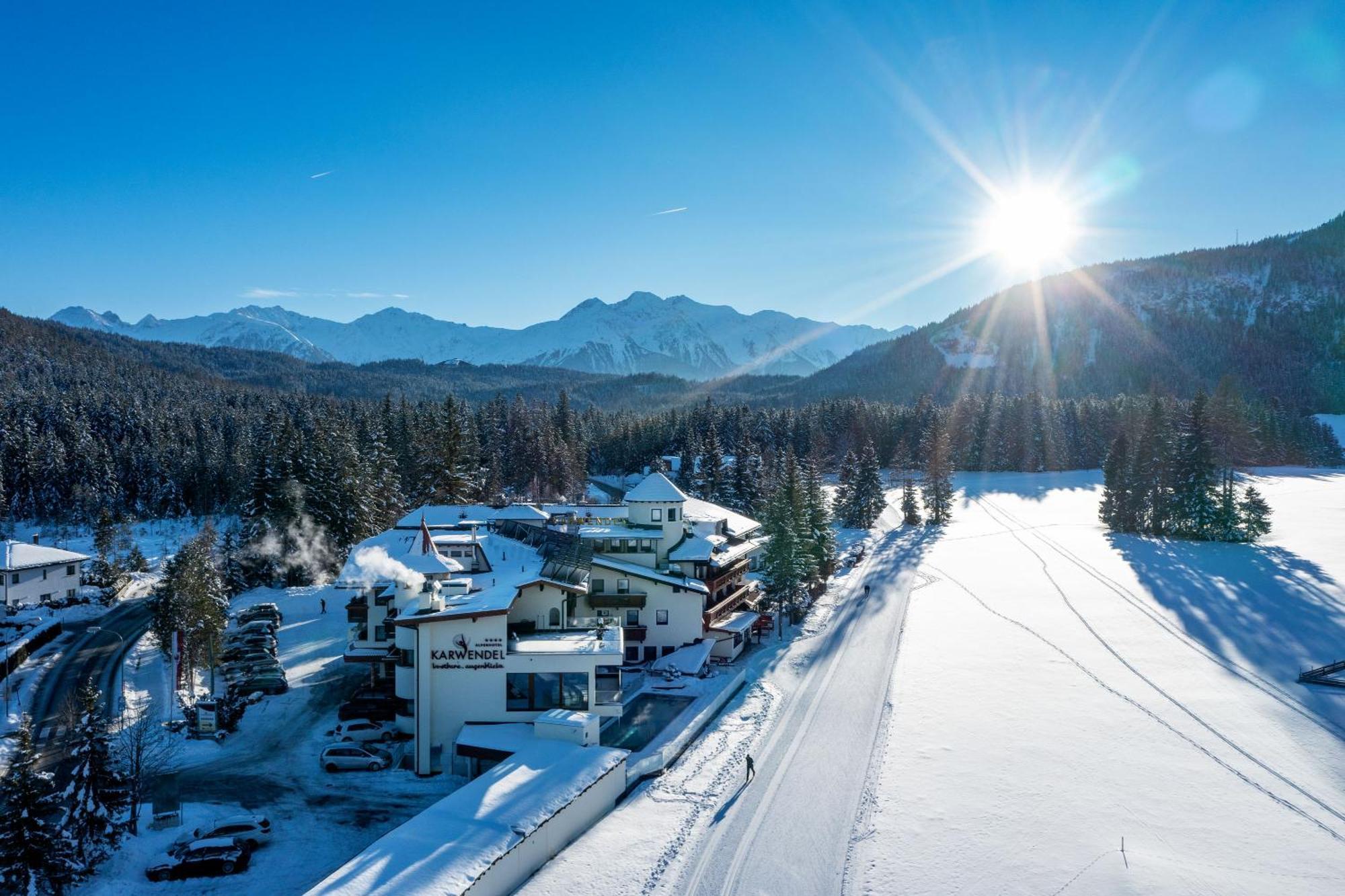 Alpenhotel Karwendel -Adults Only- Leutasch Exterior foto