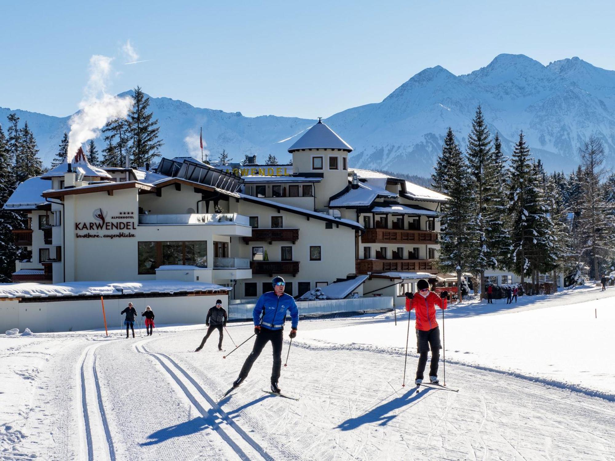 Alpenhotel Karwendel -Adults Only- Leutasch Exterior foto